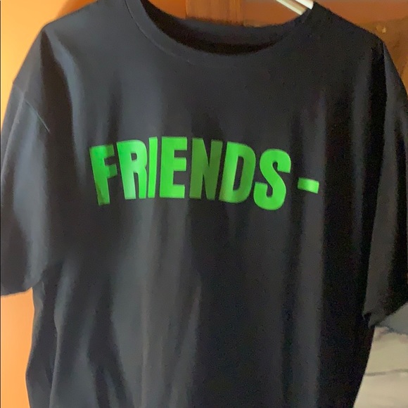 slime green vlone shirt